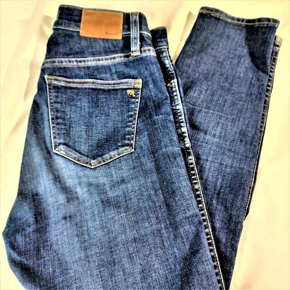 Madewell 10" High Rise Skinny Jeans Size 27